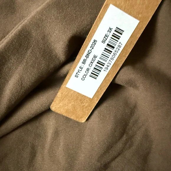 Skims Bandeau Size 3X New With Tags in Color Oxide - Picture 2 of 3